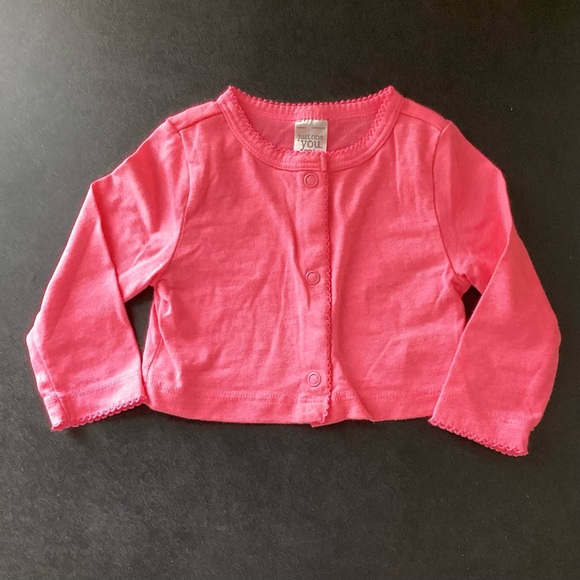 Carter's Other - EUC, Carter’s Cropped Cardigan Shirt, Size 6M